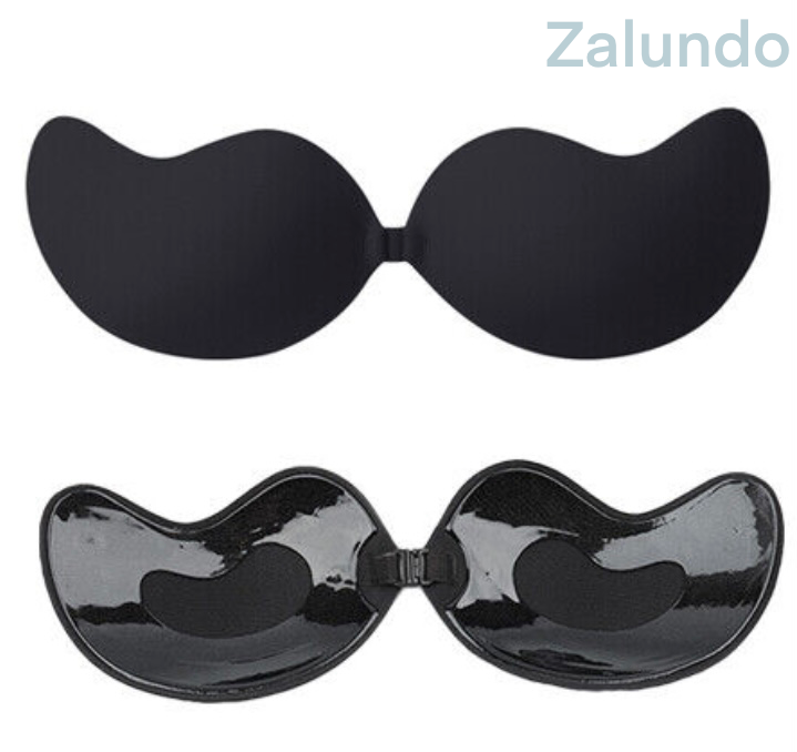 Silicone Push-Up Bra – Backless, Strapless, Invisible (2 pcs)